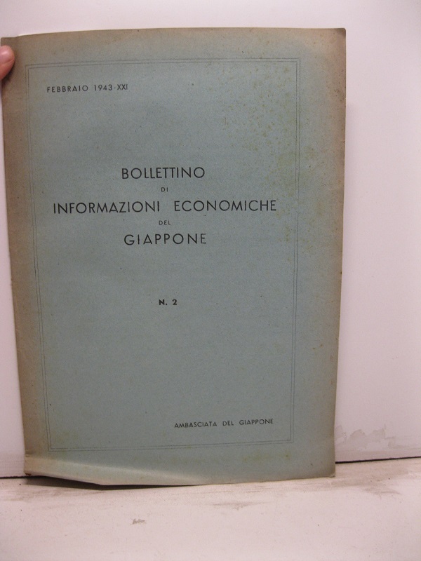 Bollettino di informazioni economiche del Giappone n. 2